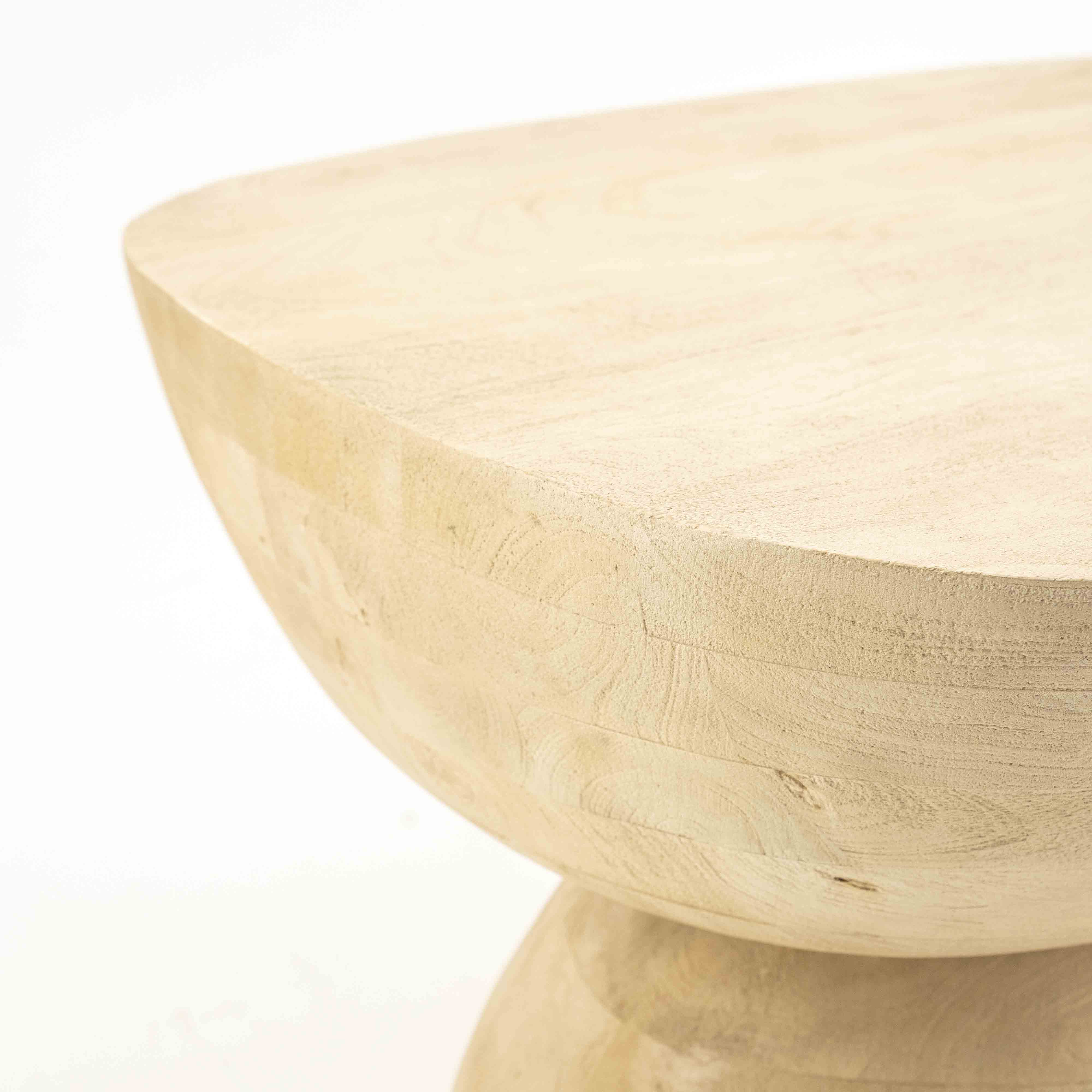 Cobble Sofabord, Lys mangotre