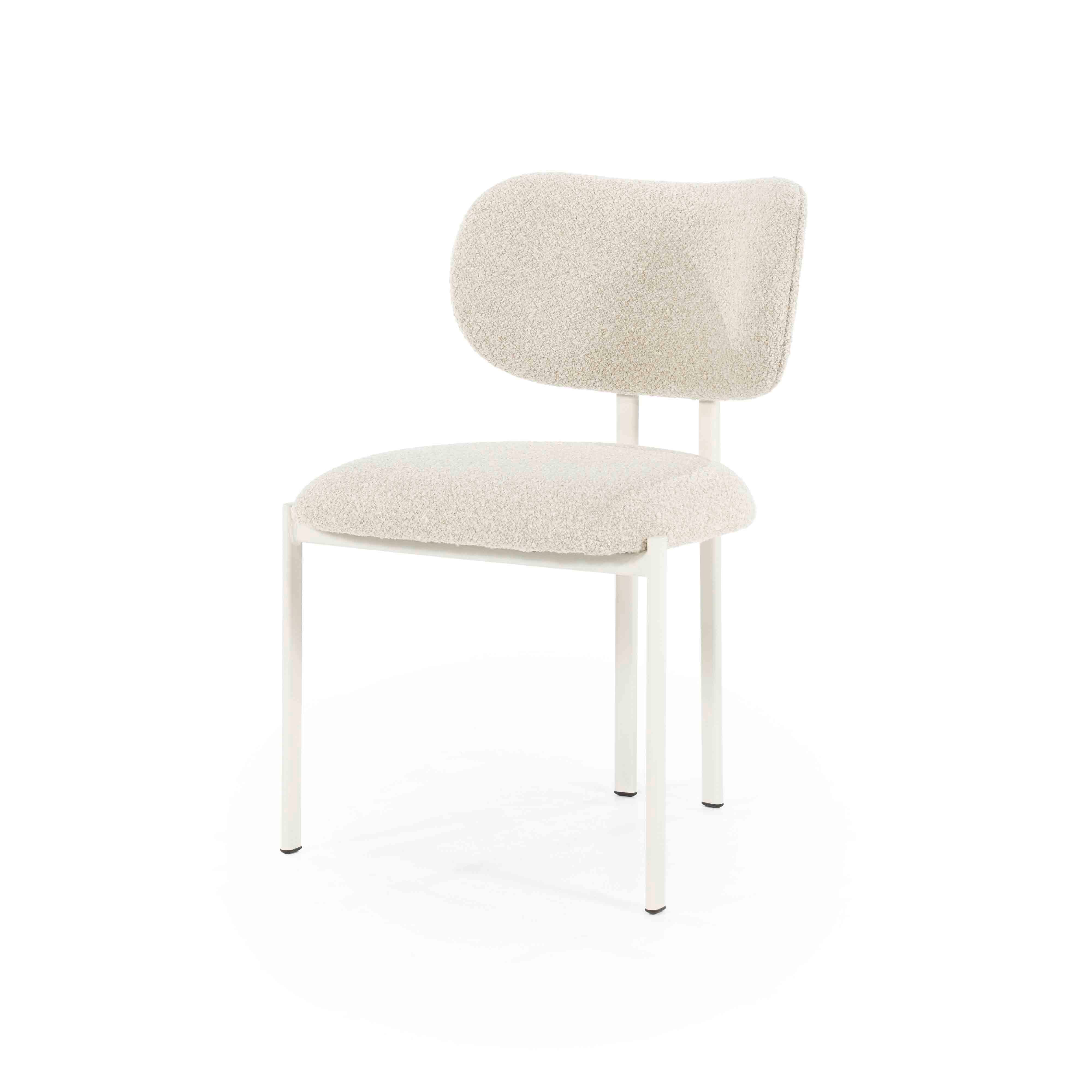 Daybreak Spisestol, Taupe - sett med 2