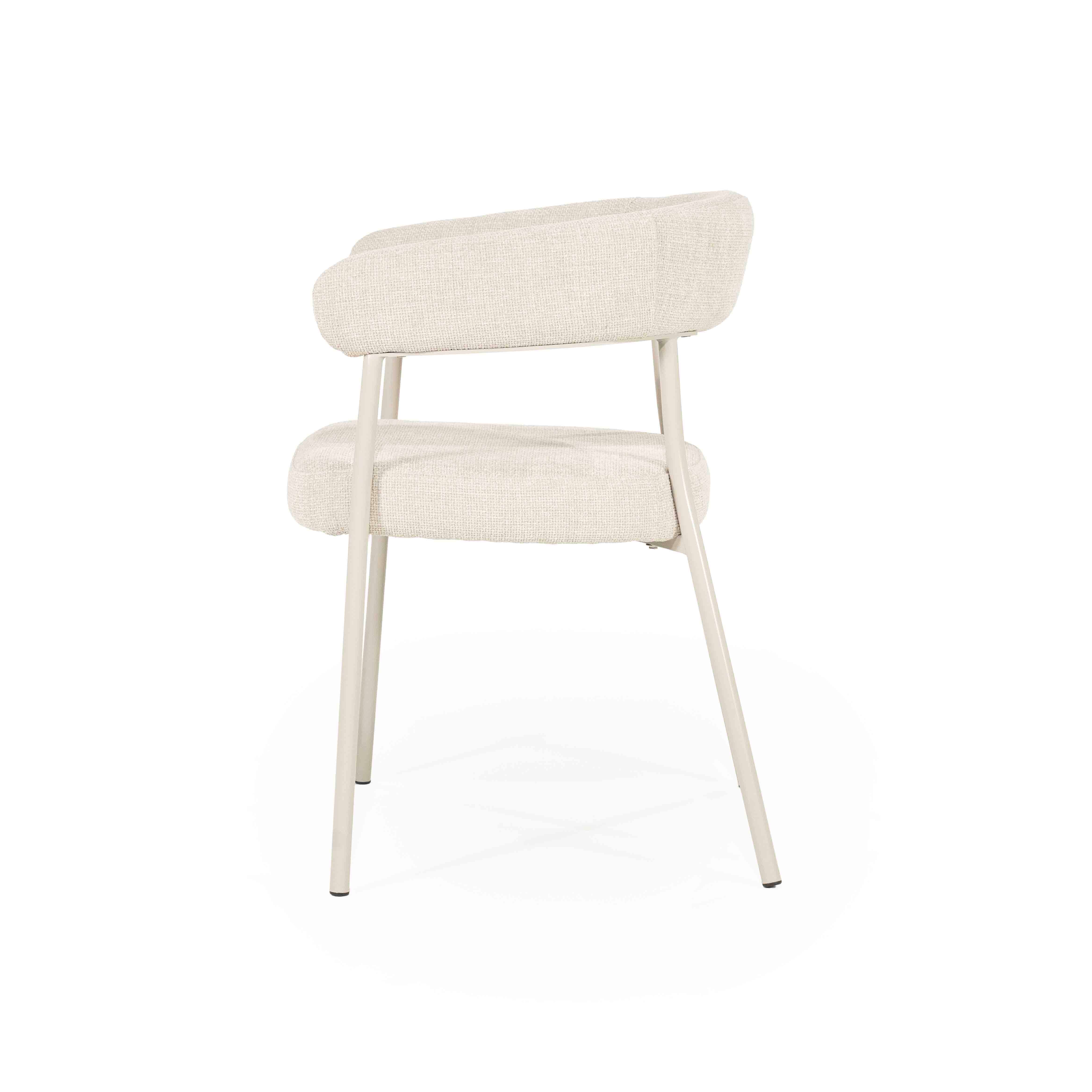 Yovi Spisestol, Beige - sett med 2