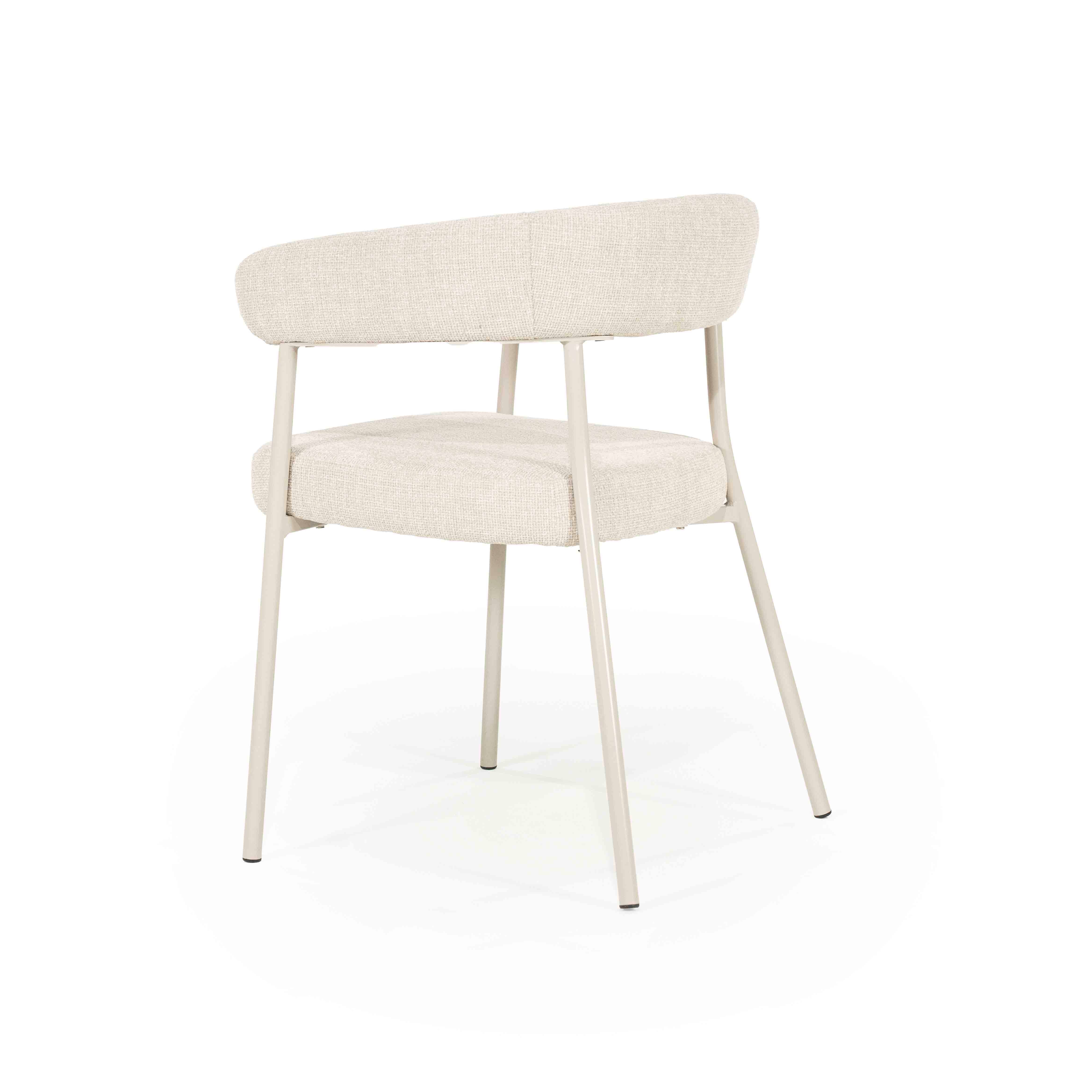 Yovi Spisestol, Beige - sett med 2