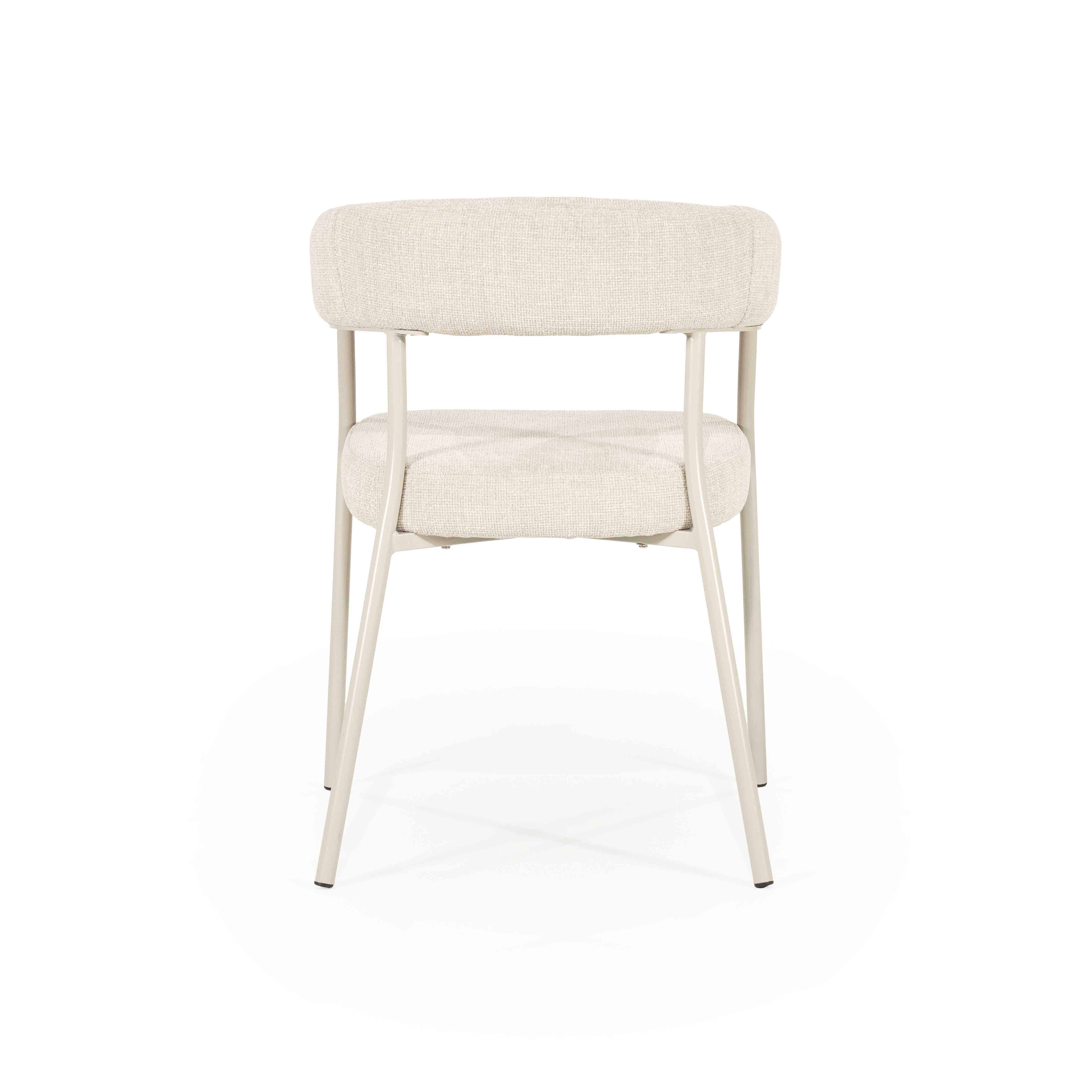 Yovi Spisestol, Beige - sett med 2