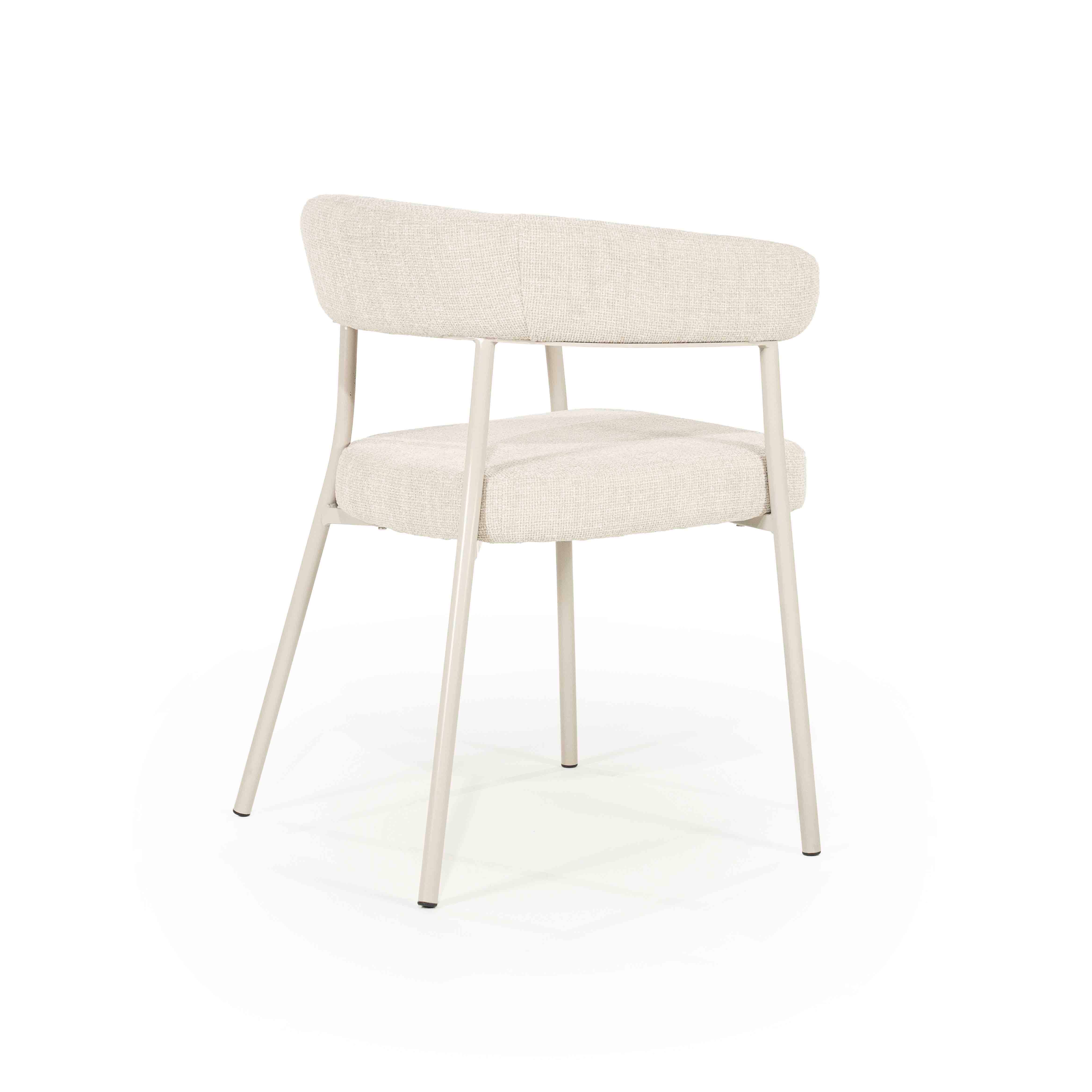 Yovi Spisestol, Beige - sett med 2