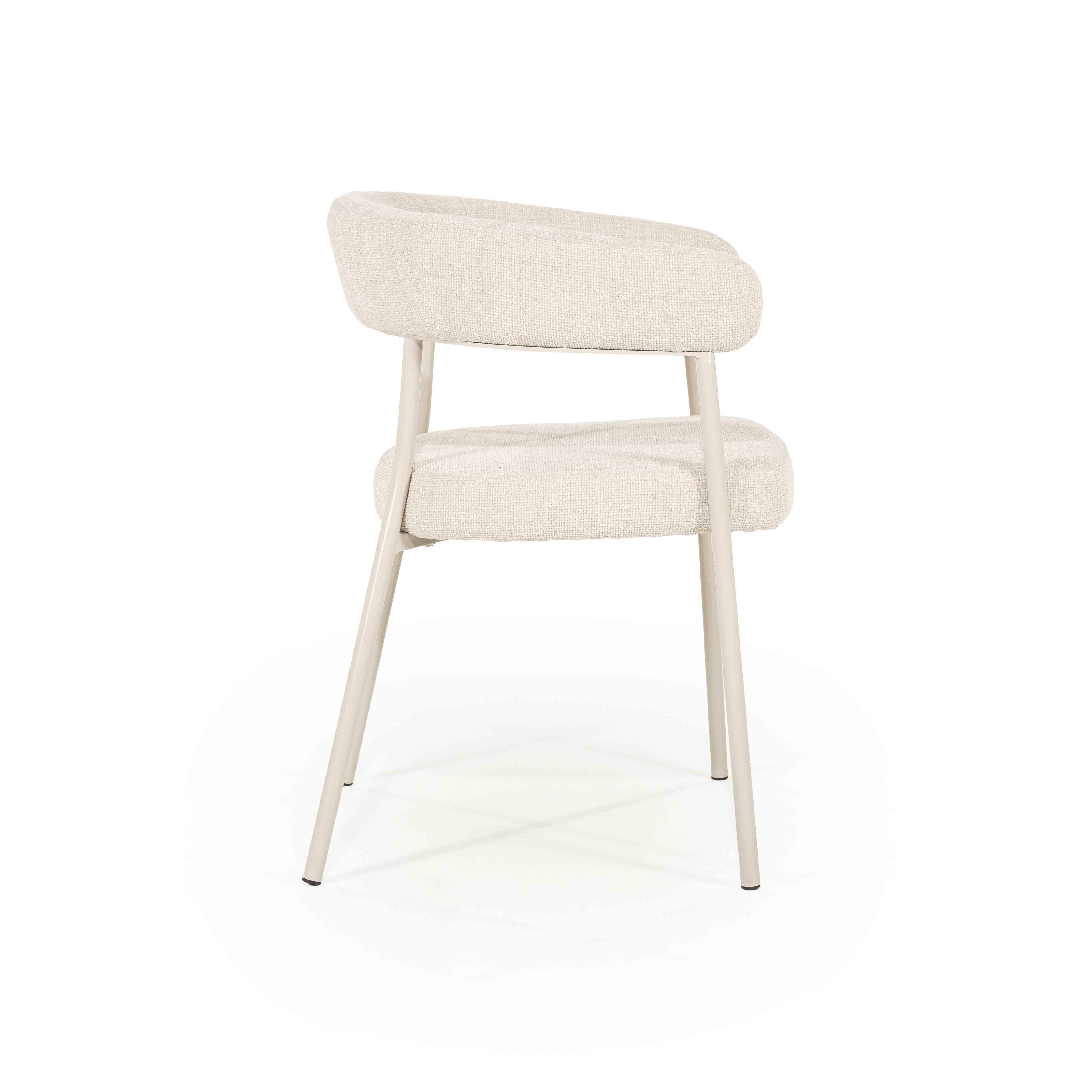 Yovi Spisestol, Beige - sett med 2