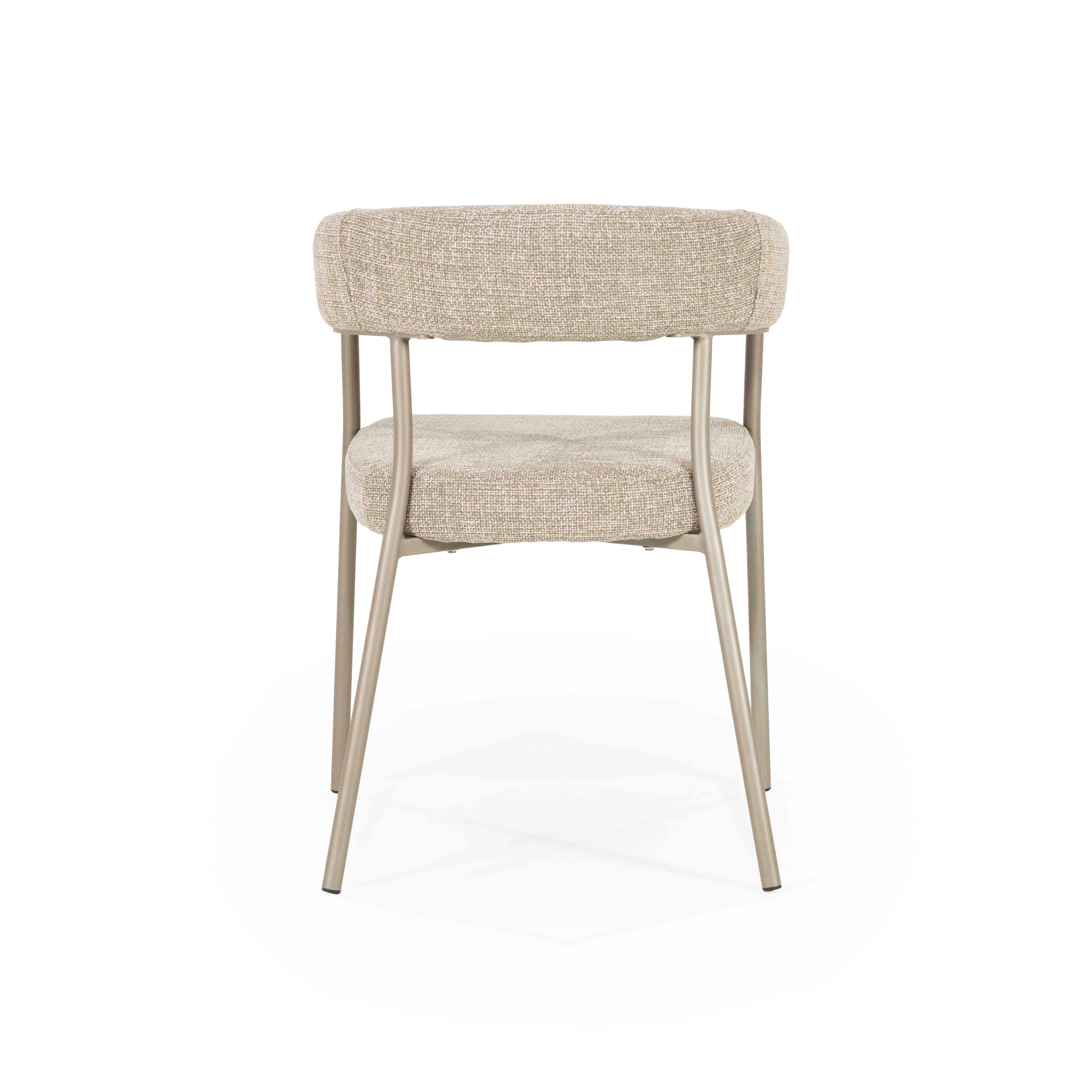 Yovi Spisestol, Taupe - sett med 2