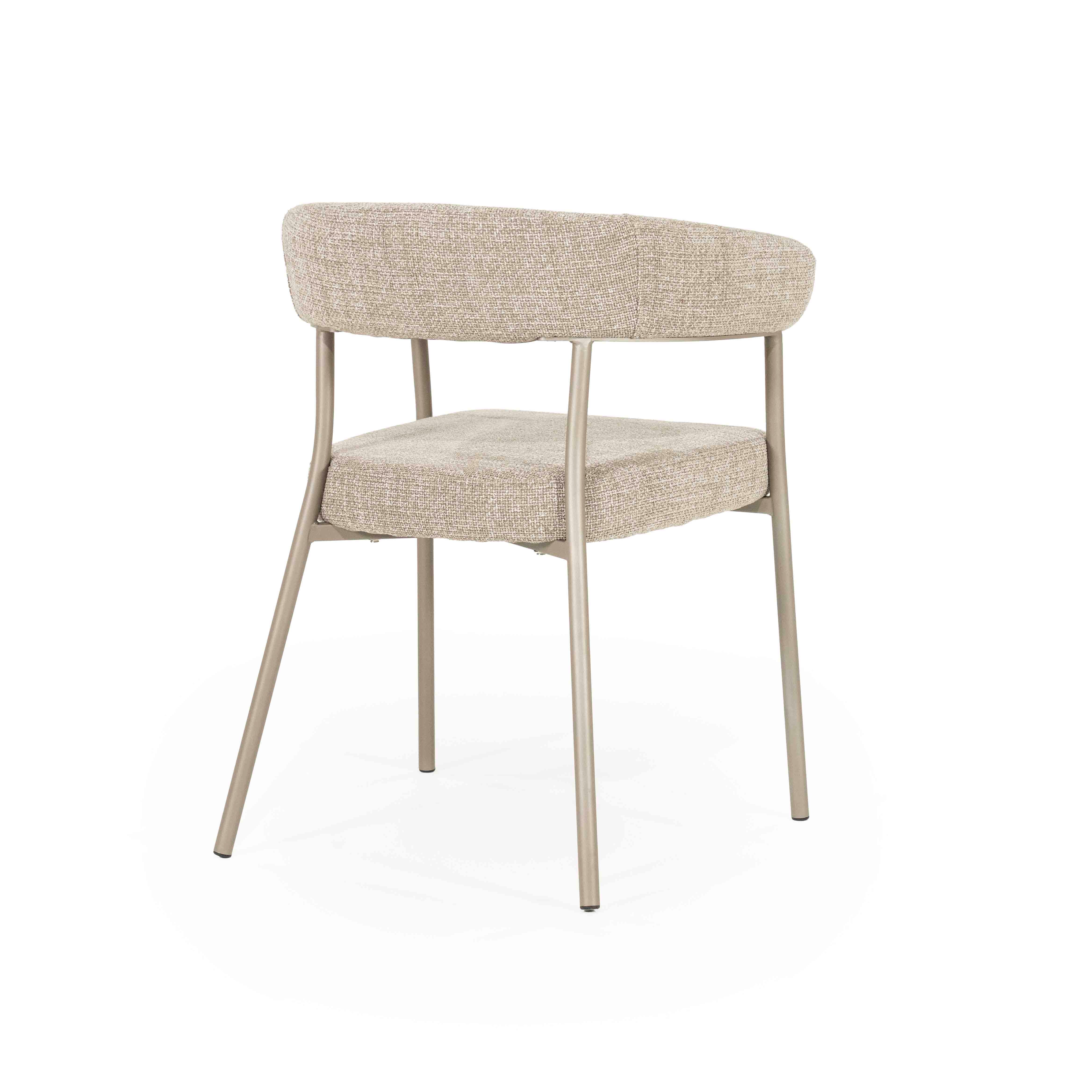 Yovi Spisestol, Taupe - sett med 2