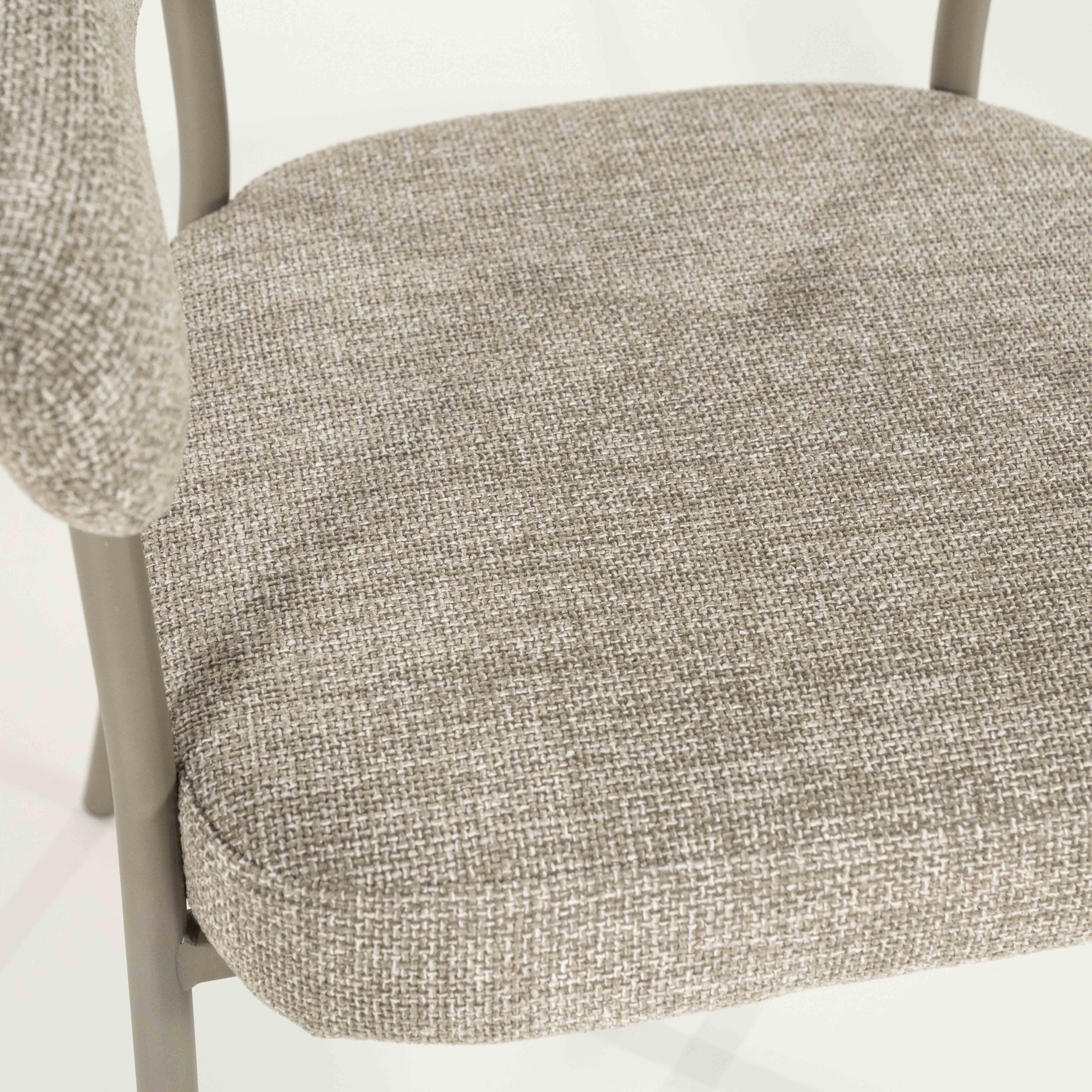 Yovi Spisestol, Taupe - sett med 2