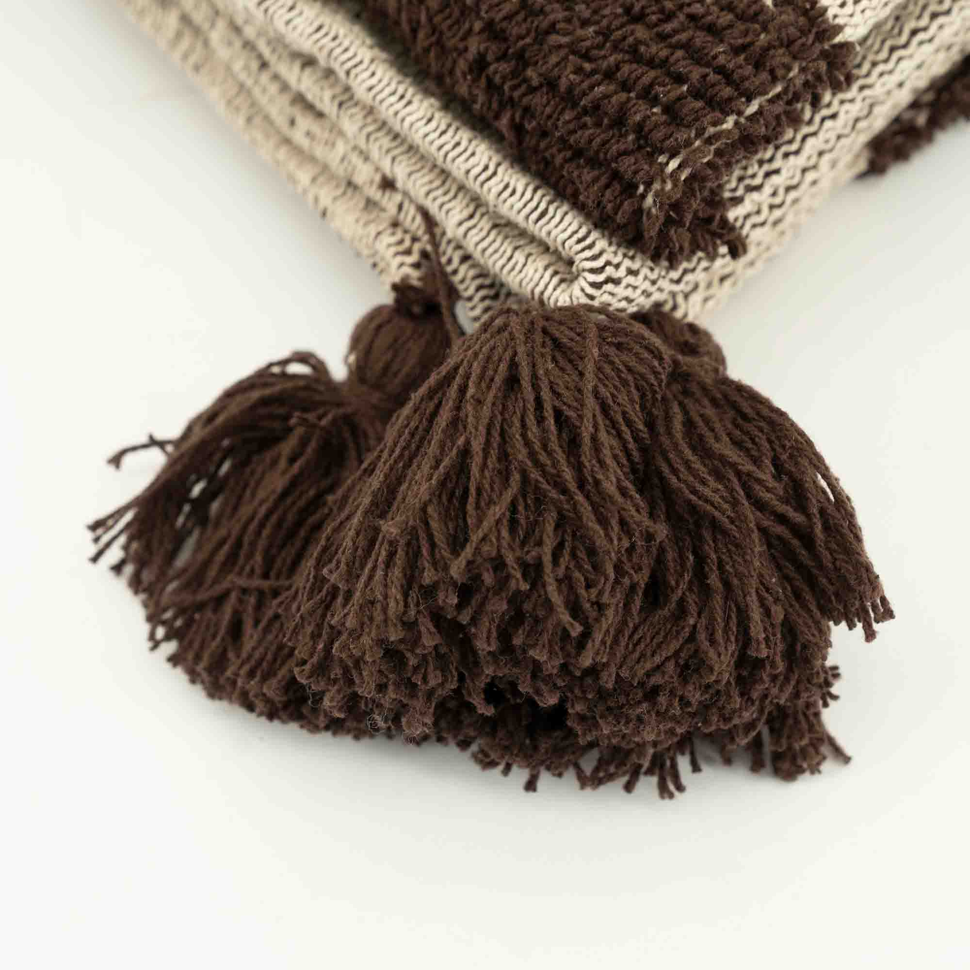 Majani Pledd - Dark brown