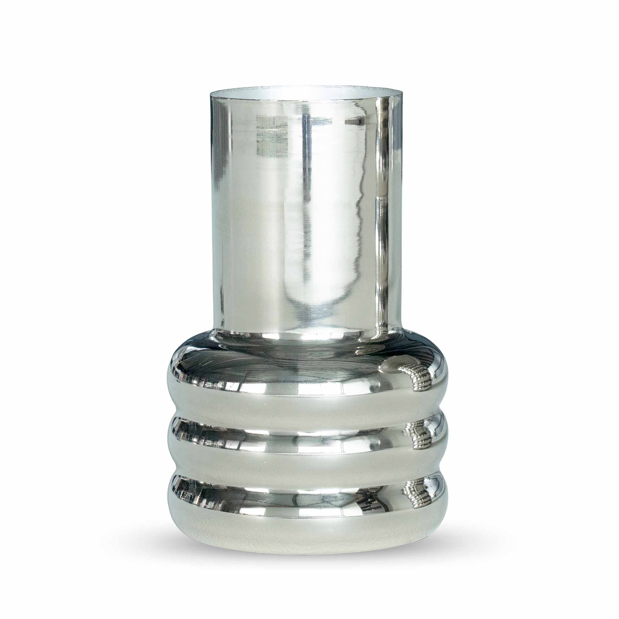 Chromeo Vase, Large - Krom