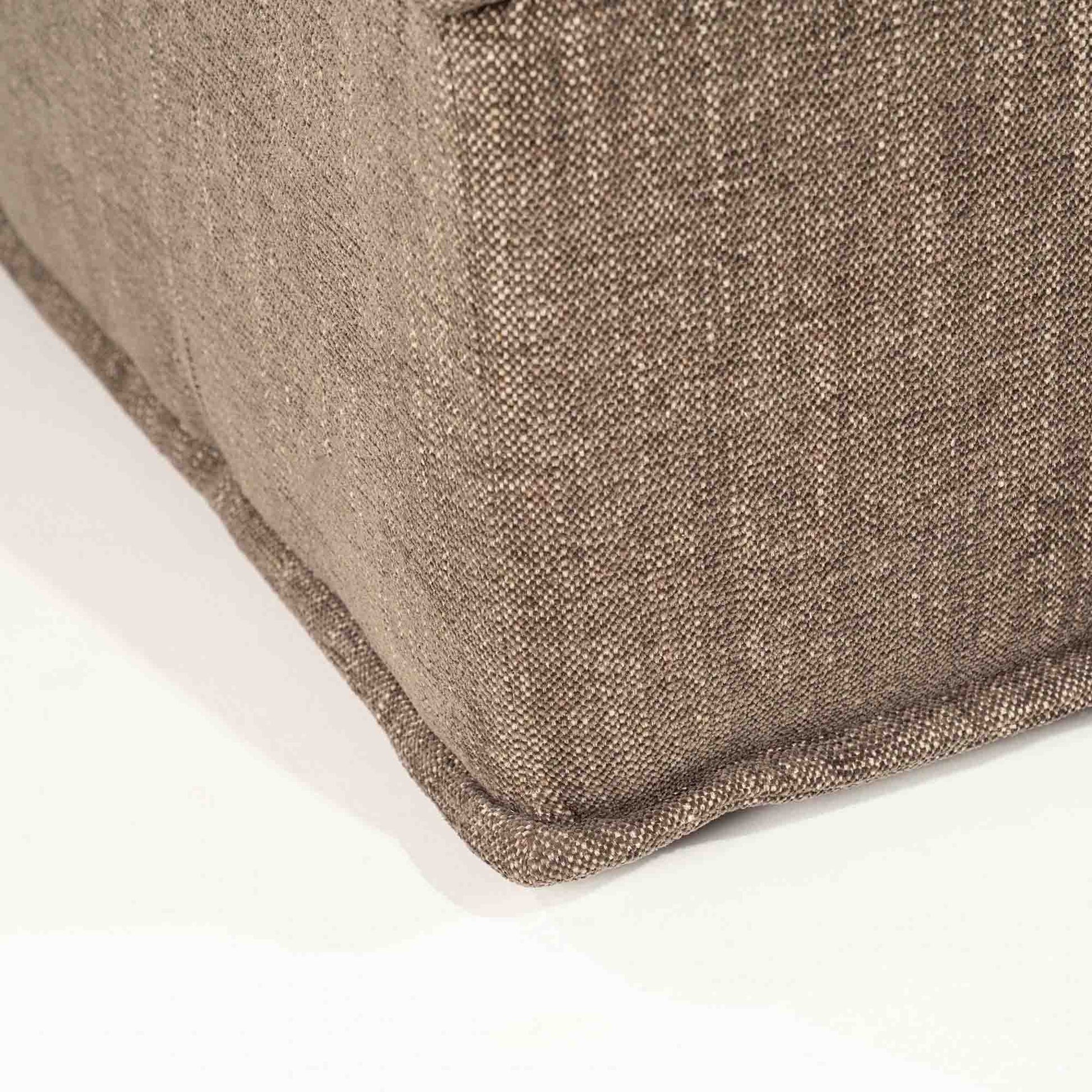 Mørk brun lounge-stol