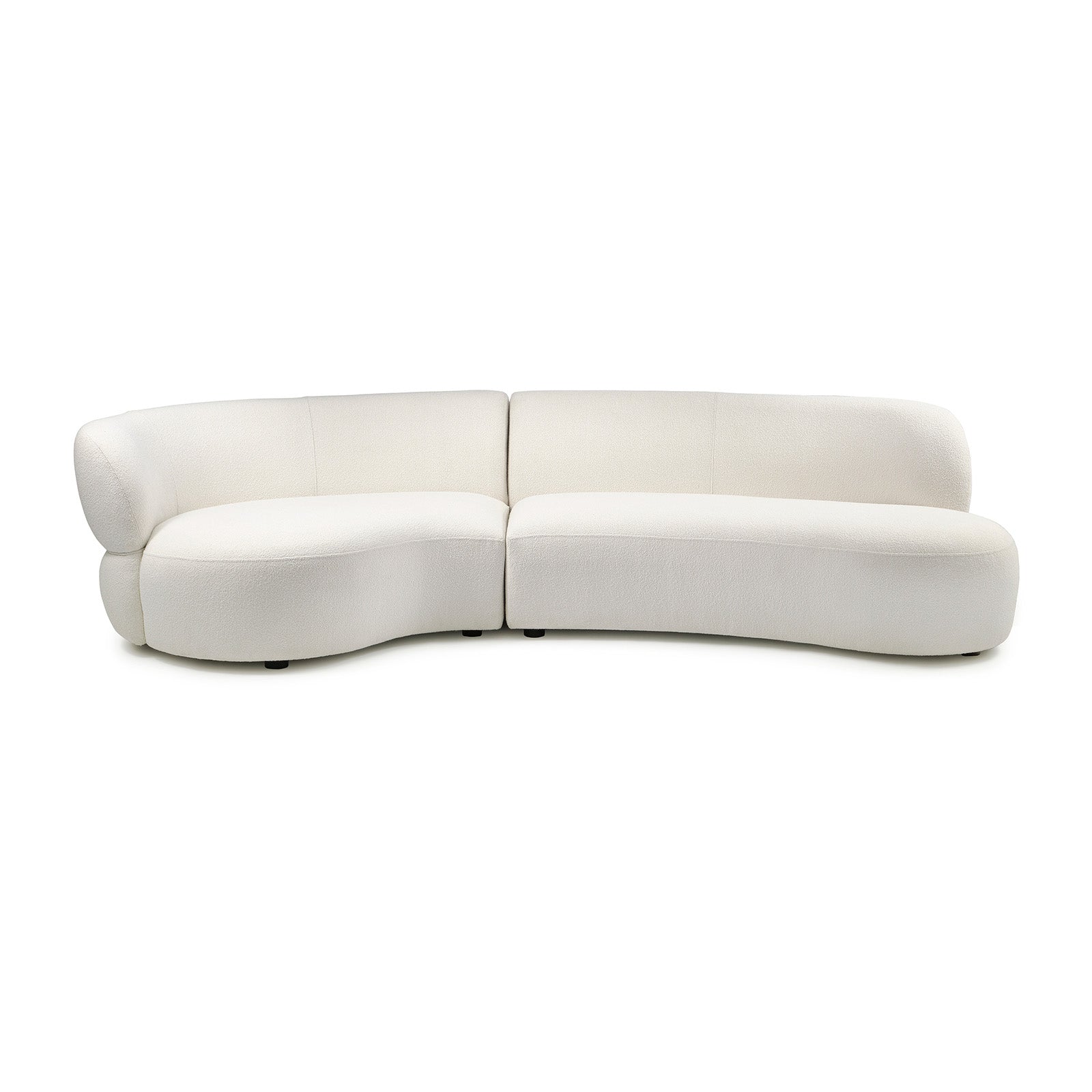 San Remo Sofa Arm Left 2,5 Simply white