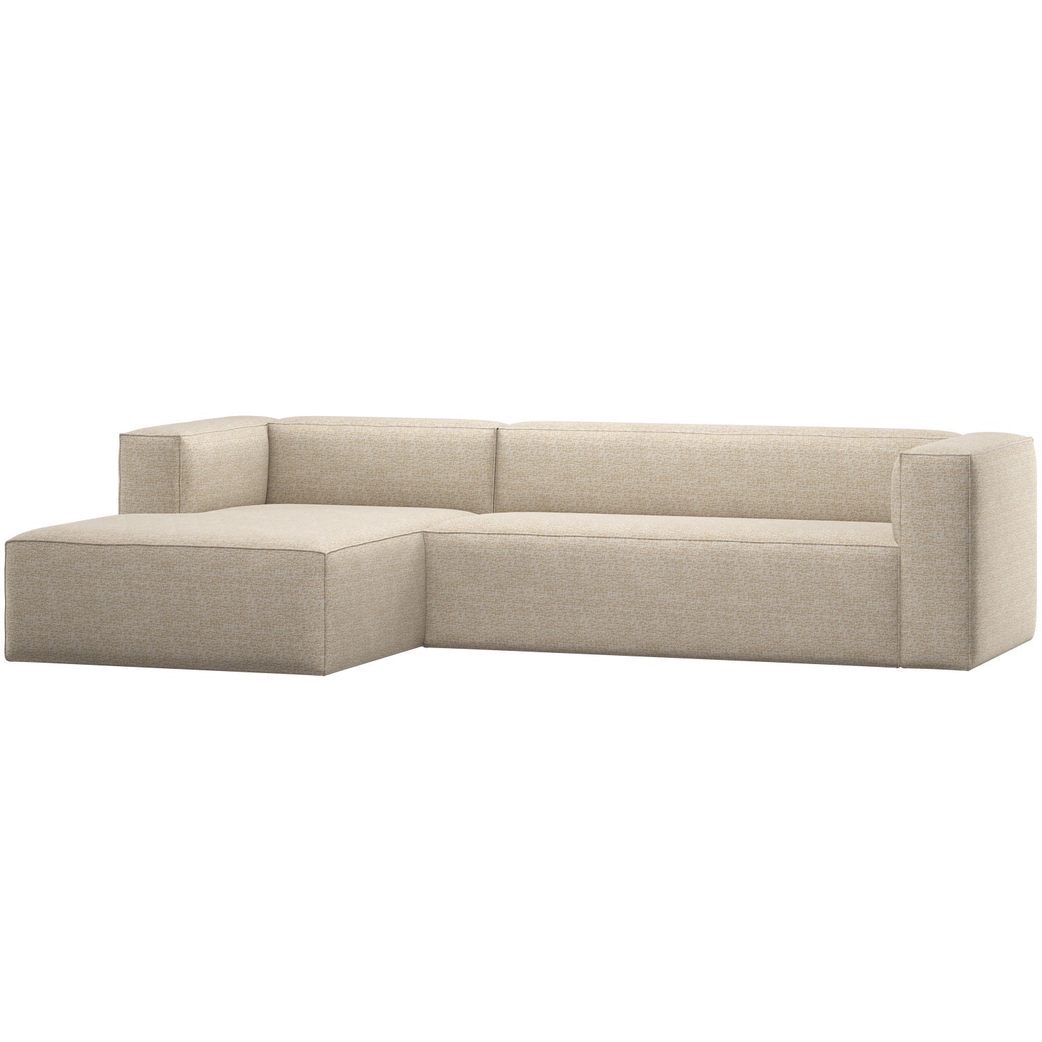 Bean Hjørnesofa, Venstre - Beige Melange