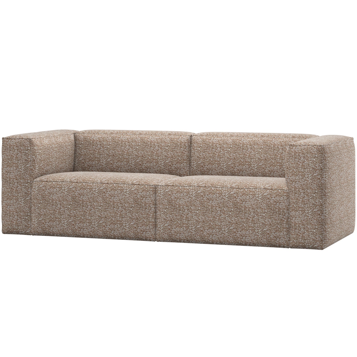 Bean 3,5-Seter Sofa - Lysebrun Melange