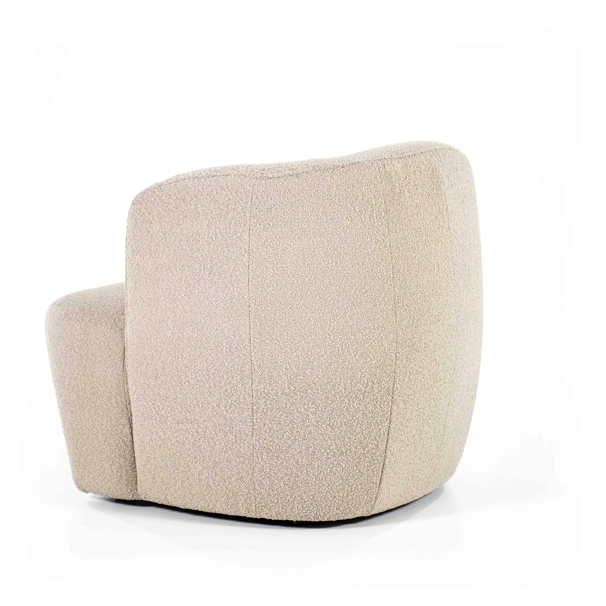 Charlotte Loungestol, Taupe Copenhagen. Lys beige lenestol. Lounge chair.
