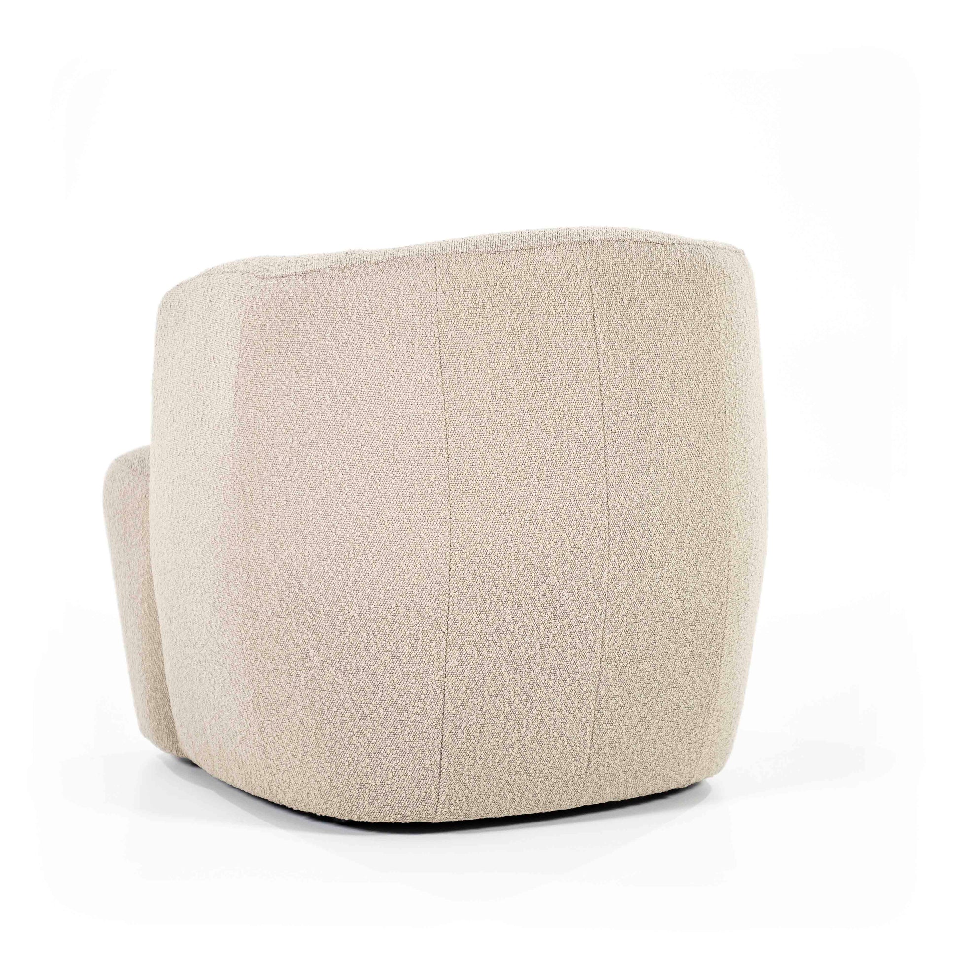 Charlotte Loungestol, Taupe Copenhagen. Lys beige lenestol. Lounge chair.