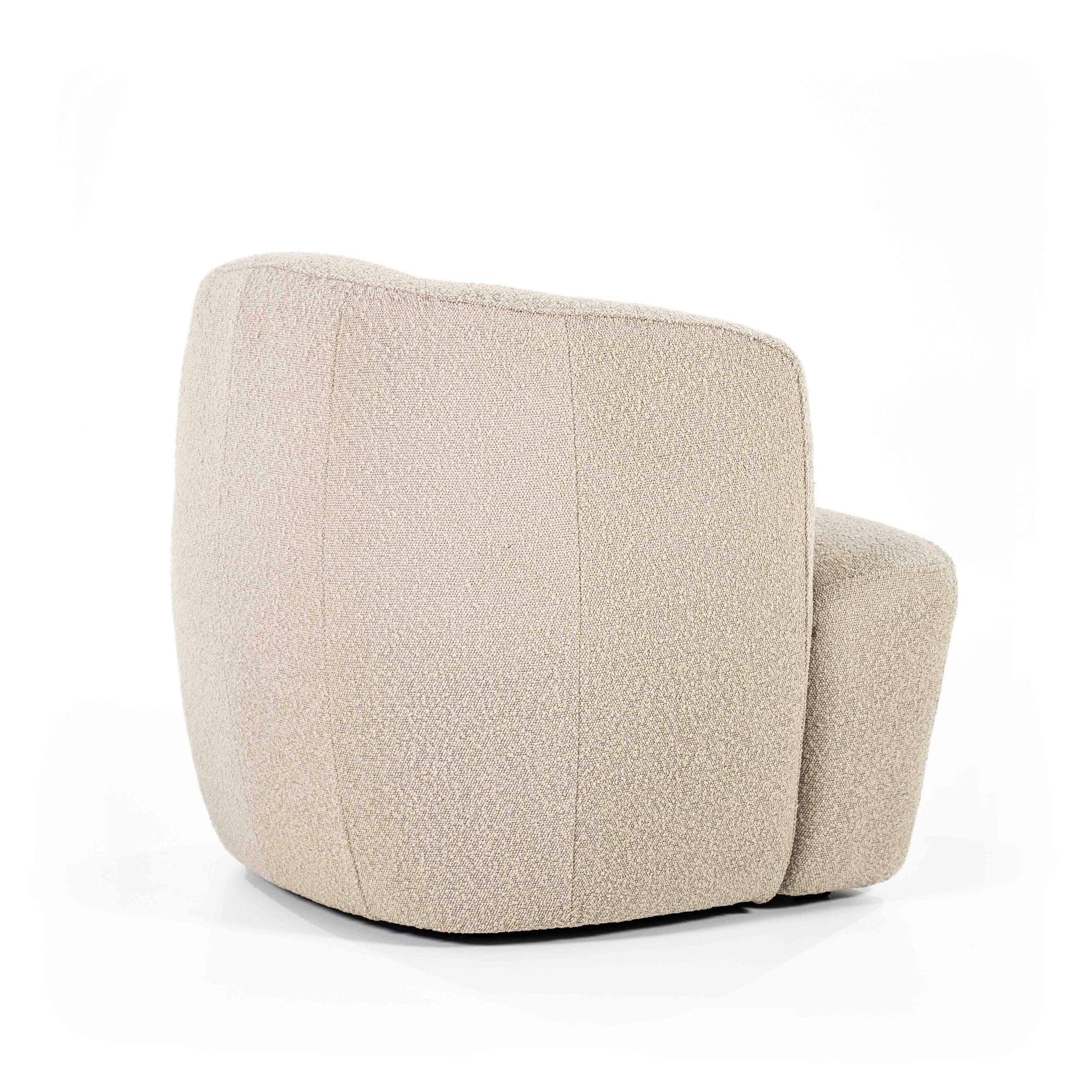 Charlotte Loungestol, Taupe Copenhagen. Lys beige lenestol. Lounge chair.