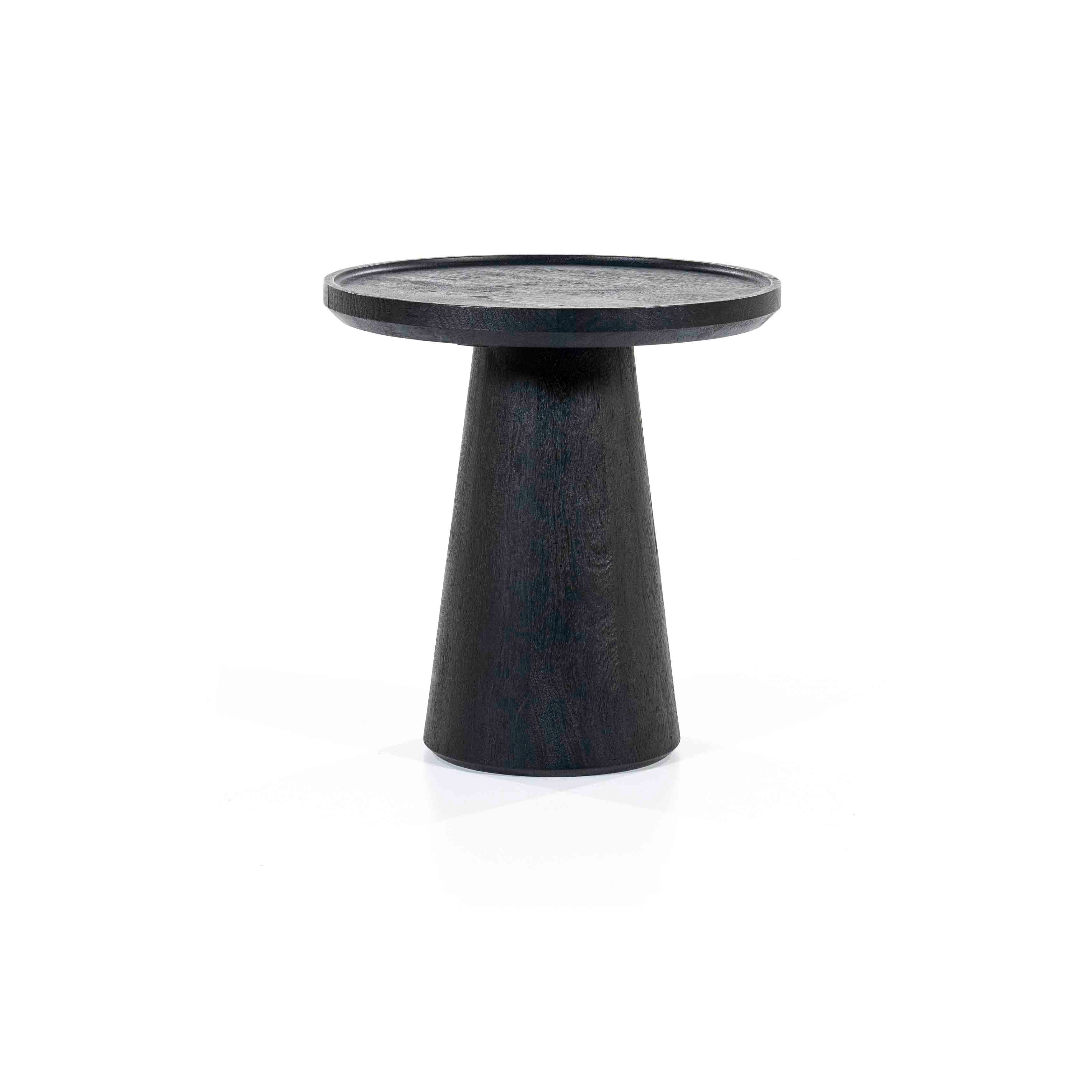 Ron Sidebord 46x49 cm, Svart