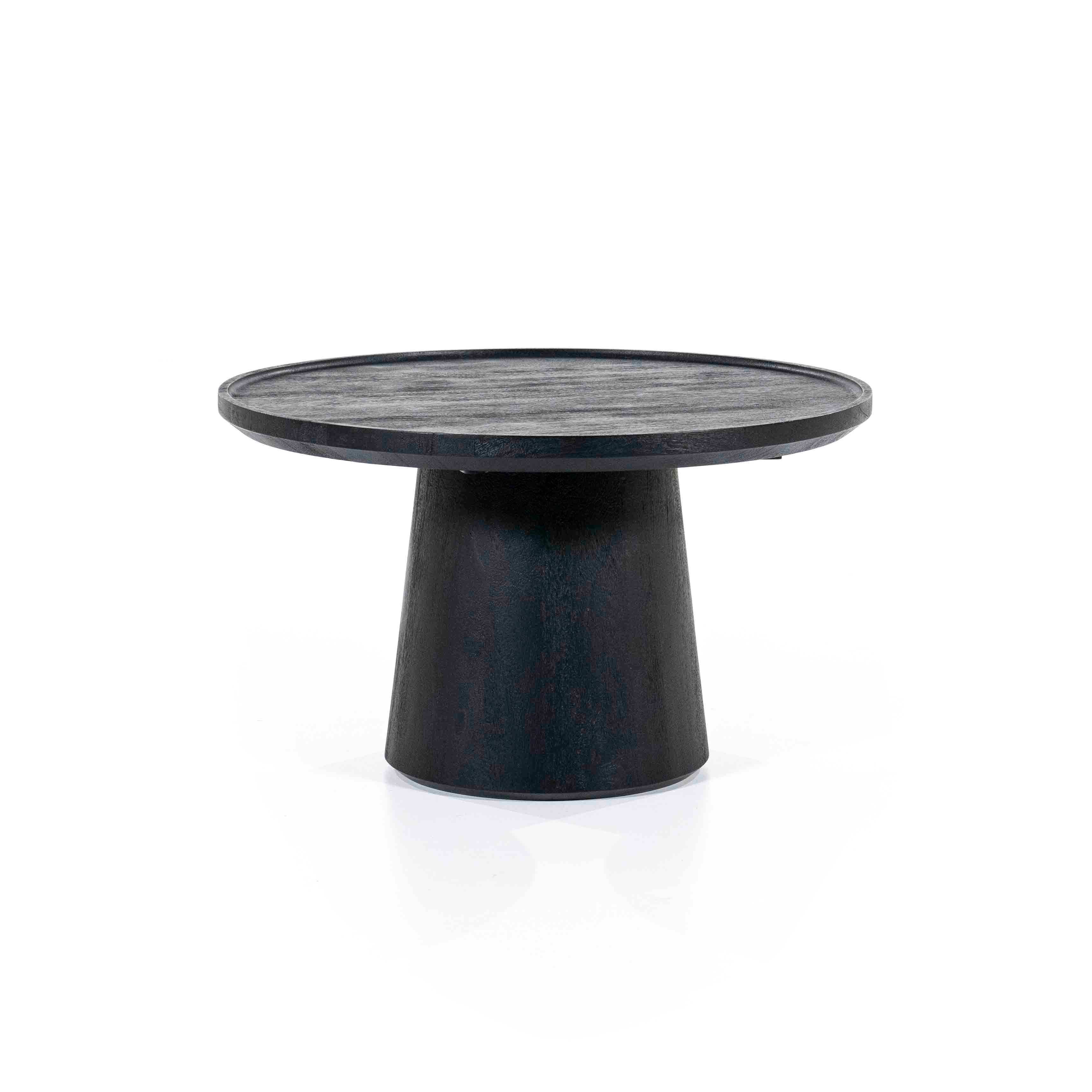 Ron Sofabord 66x39 cm, Svart