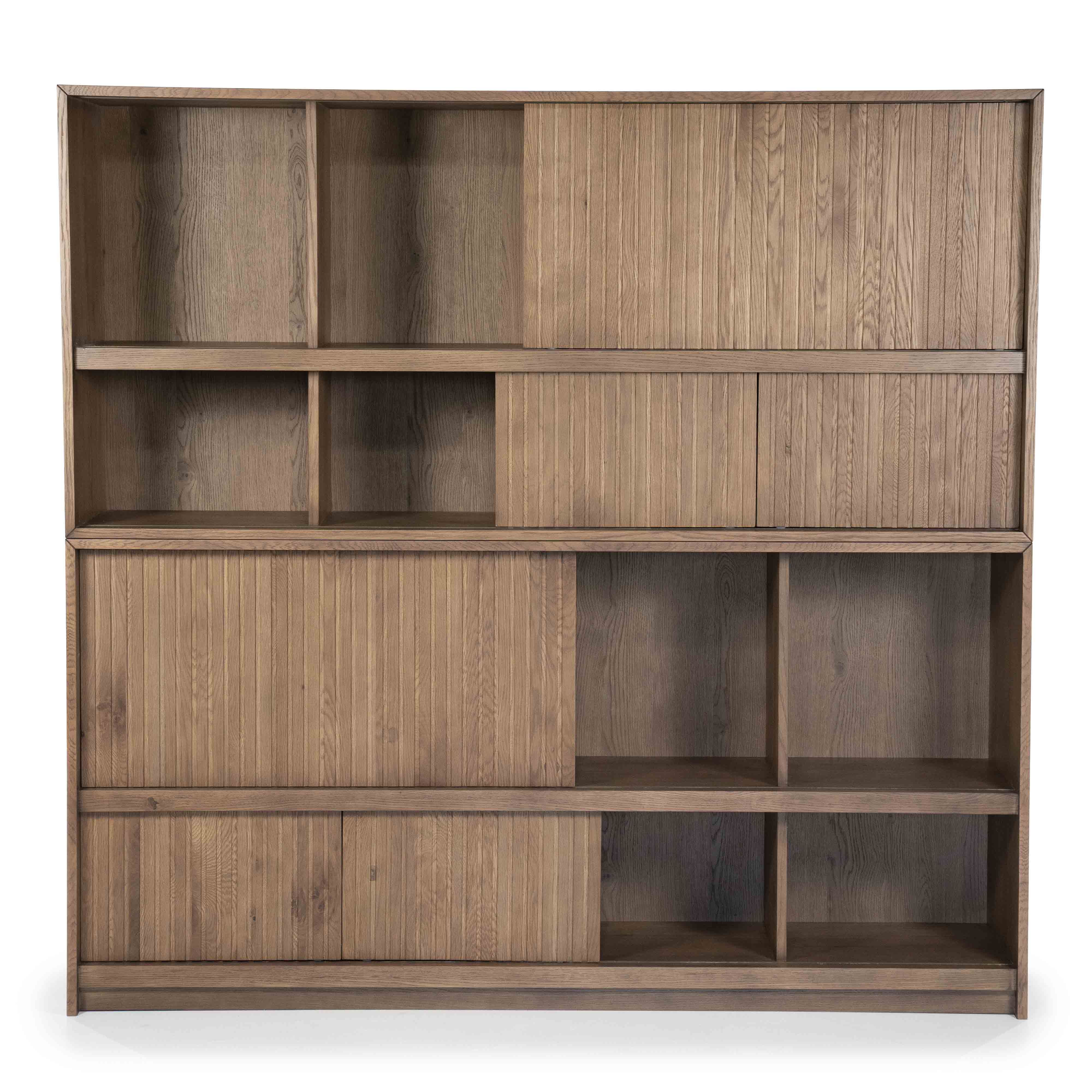 Milo Bokhylle, Mørk eik