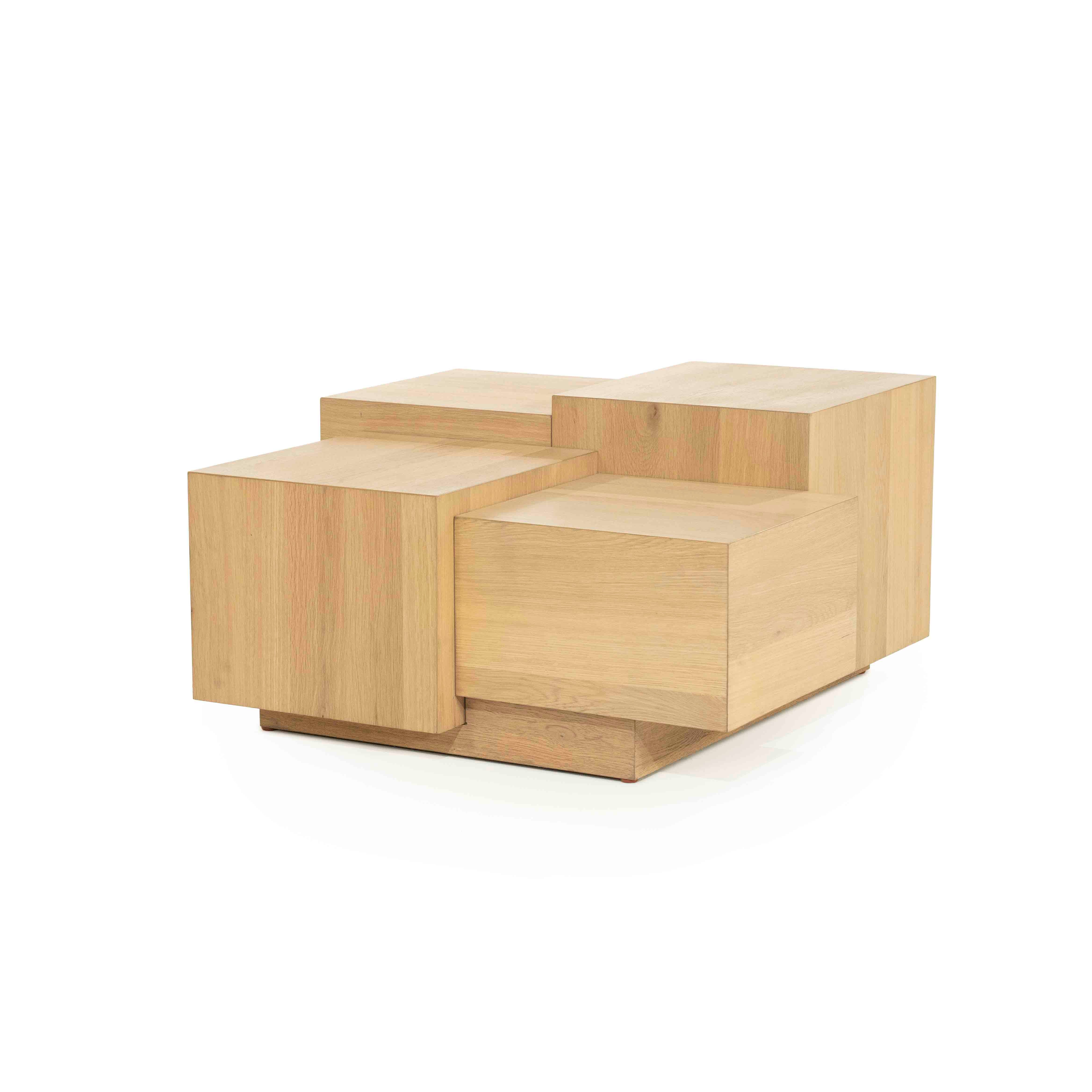 Quinten square  Sofabord, Lys eik