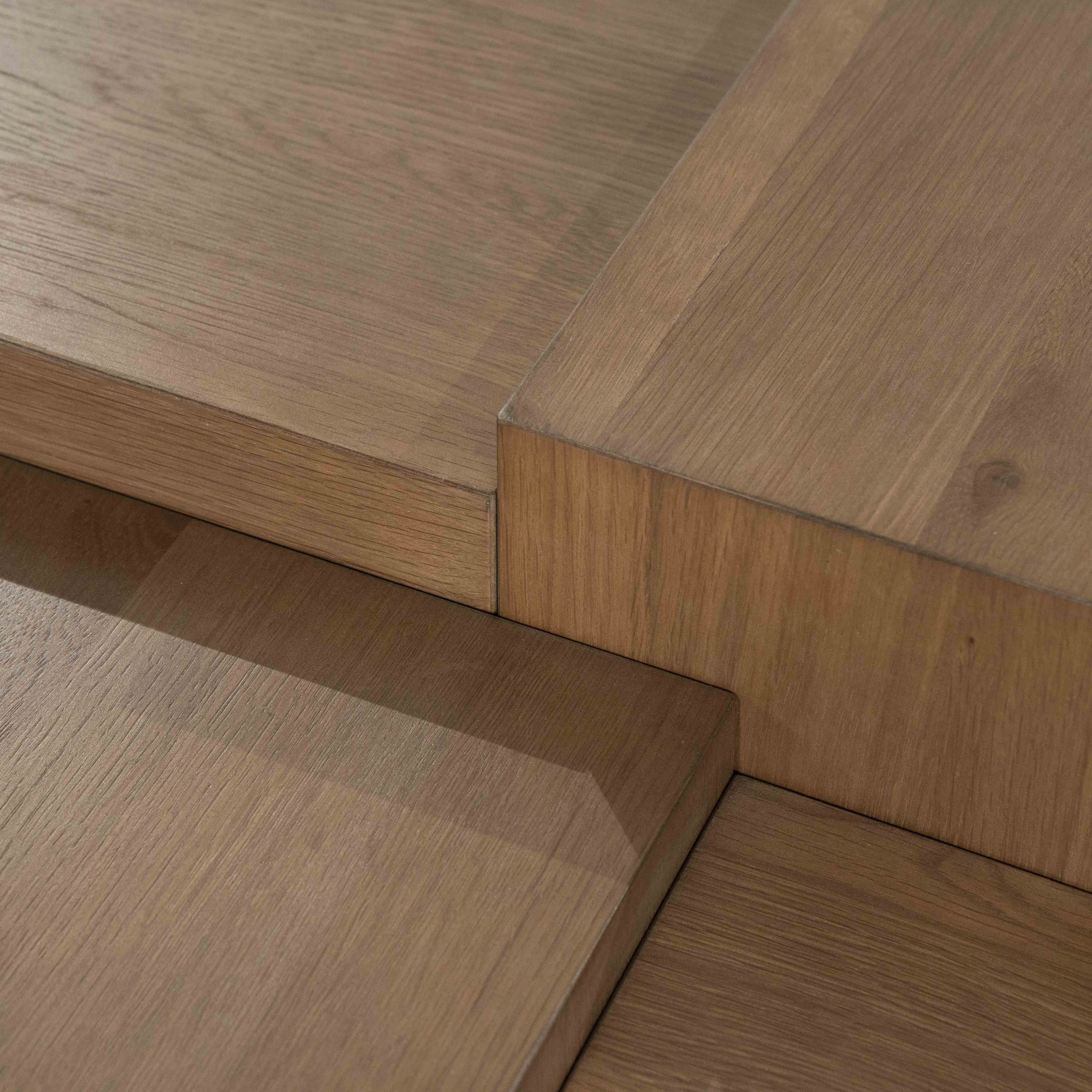 Quinten square  Sofabord, Mørk eik