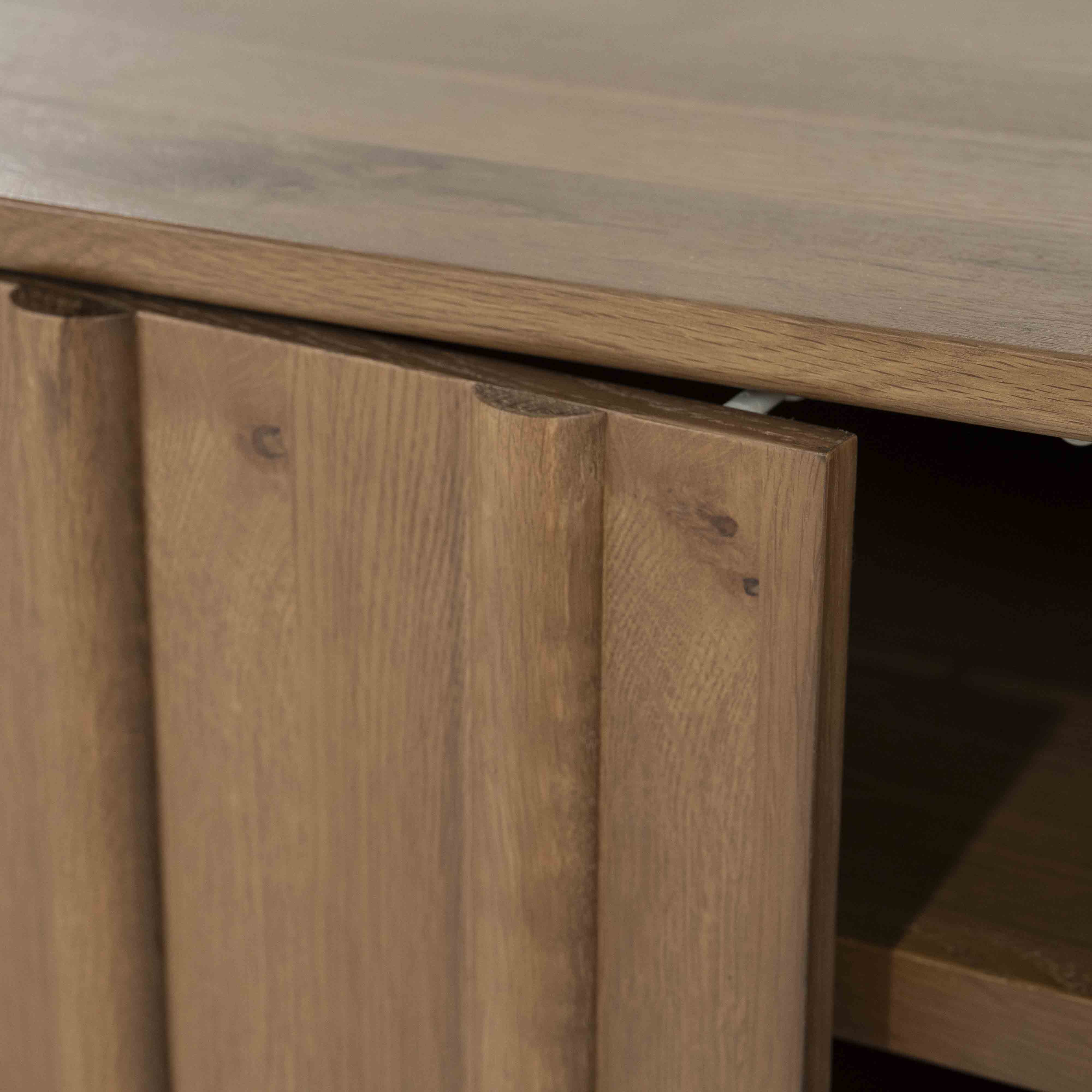 Jake TV-benk, Mørk eik