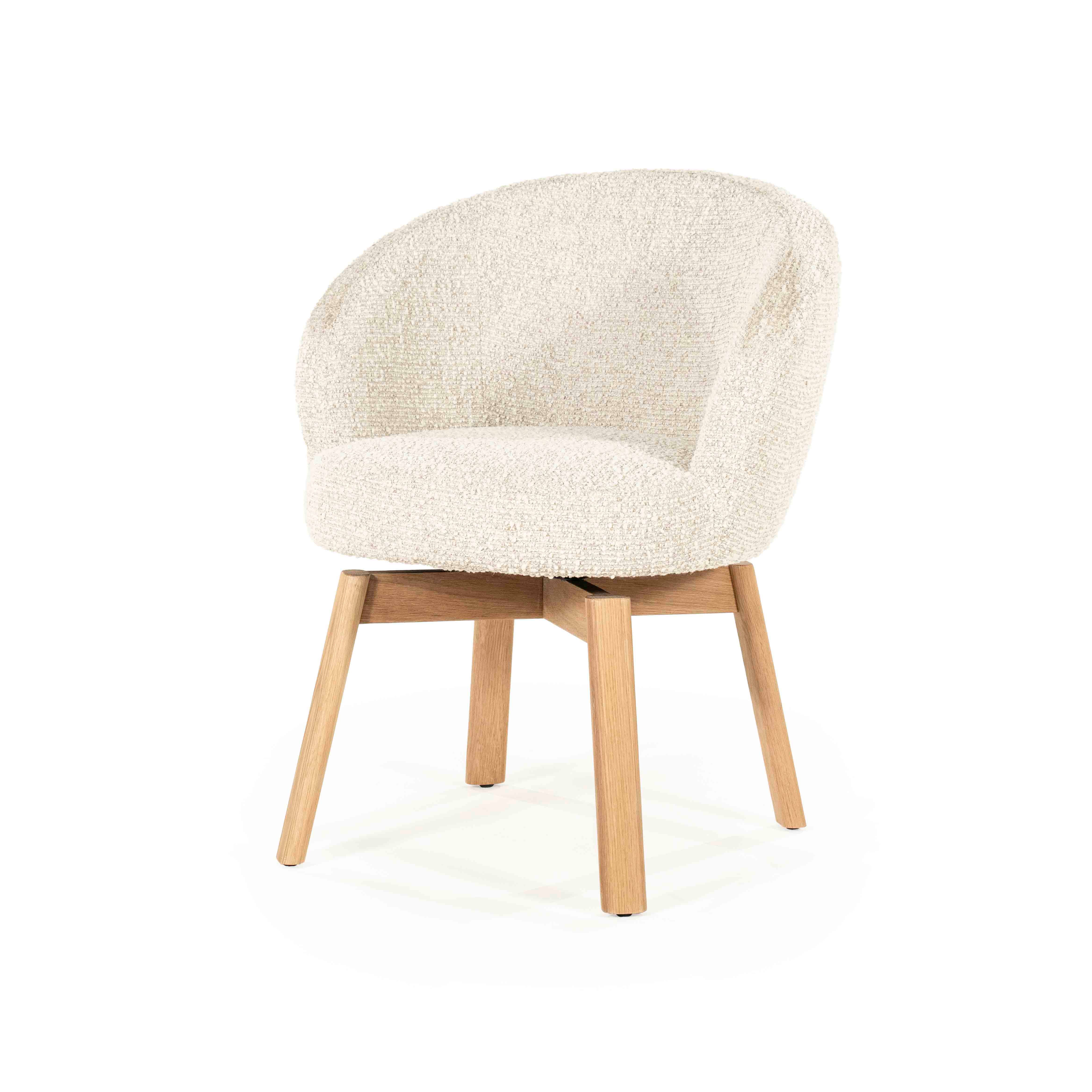 Livia Spisestol, Beige Hush